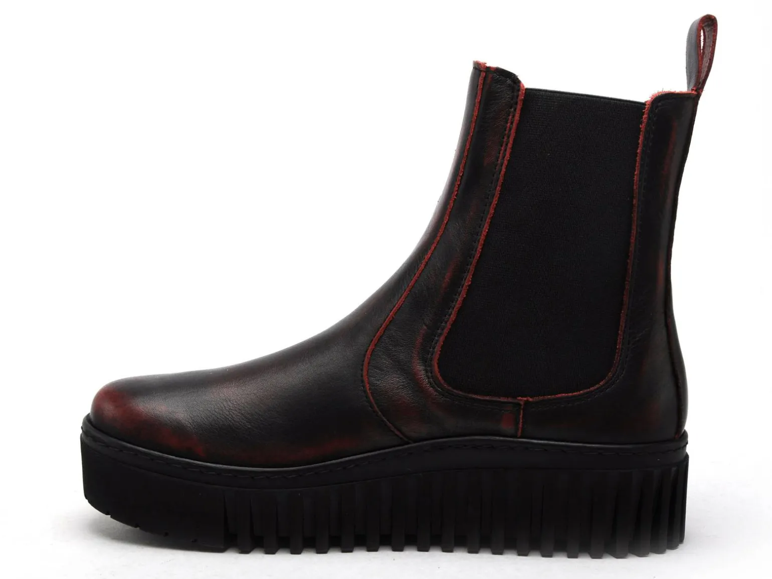 Art BRIGHTON 1516 Bordeaux Boots et Bottines à Talons Femme