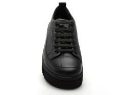 Art BRIGHTON 1518 Noir Baskets Basses Femme