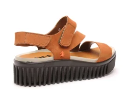 Art BRIGHTON 1573 Orange Sandales à Talons Femme