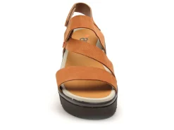 Art BRIGHTON 1573 Orange Sandales à Talons Femme