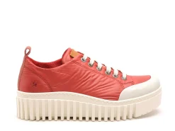 Art BRIGHTON 1534 Rouge Baskets Basses Femme