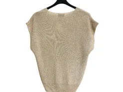 Atelier de Mila Top Beige 2442 T-Shirts Femme