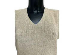 Atelier de Mila Top Beige 2442 T-Shirts Femme