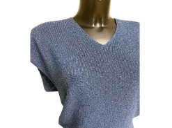 Atelier de Mila Top Bleu 2442 T-Shirts Femme