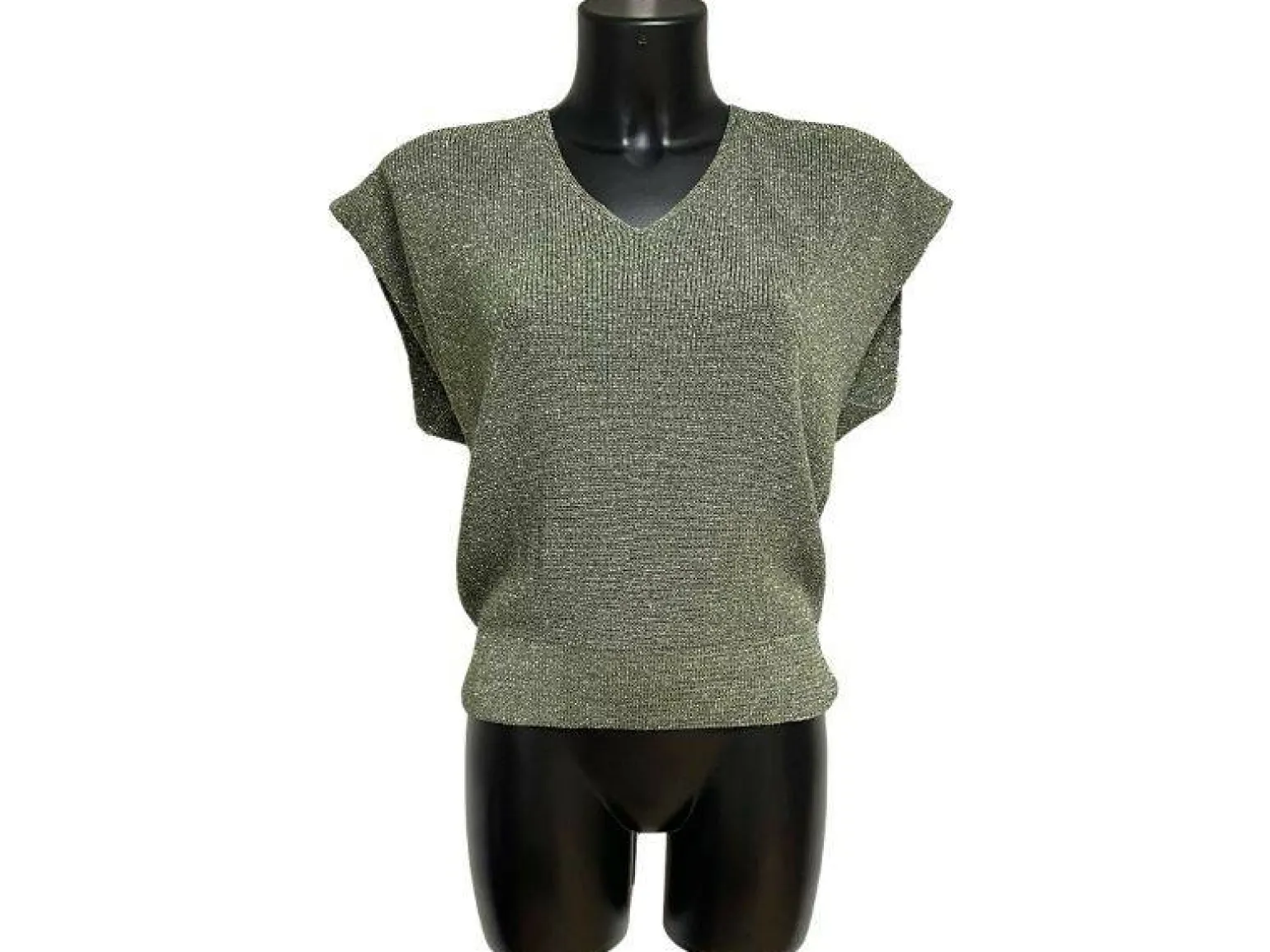Atelier de Mila Top Kaki 2442 T-Shirts Femme