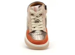 Babybotte AMERICAN 5170 Or Baskets Montantes Fille
