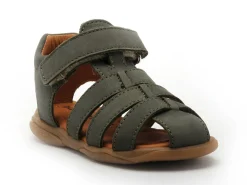 Babybotte TAFARI Kaki Sandales Garçon