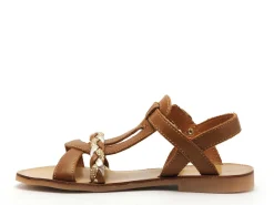 Babybotte YESS Marron Sandales Fille