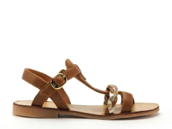 Babybotte YESS Marron Sandales Fille