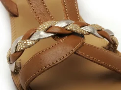Babybotte YESS Marron Sandales Fille