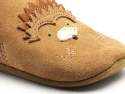 Bellamy Chaussons bébé VALENTINES HERISSON Beige Chaussons Bébé