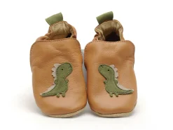 Bellamy Chaussons Bébé VALENTINES LEDINO Marron Chaussons Bébé