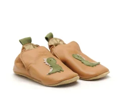 Bellamy Chaussons Bébé VALENTINES LEDINO Marron Chaussons Bébé