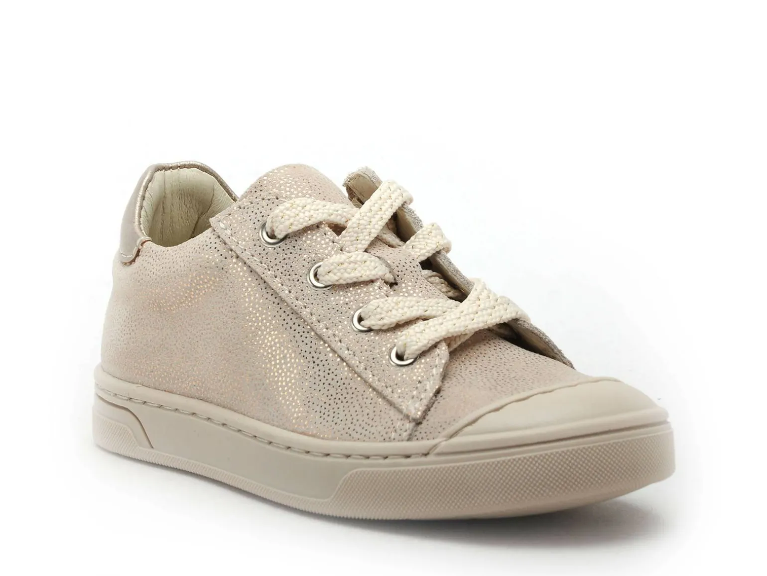 Bellamy KIDS FILLES INDY Beige Baskets Basses Fille