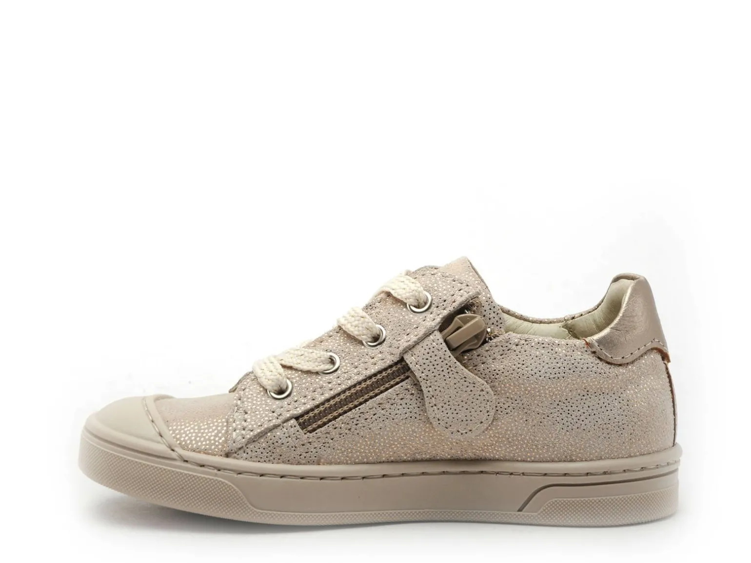 Bellamy KIDS FILLES INDY Beige Baskets Basses Fille