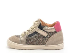 Bellamy NOEL Beige Baskets Montantes Fille