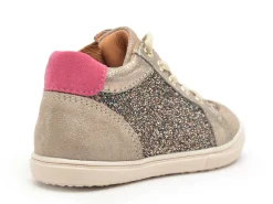 Bellamy NOEL Beige Baskets Montantes Fille