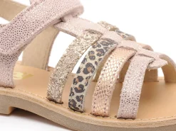 Bopy ELBOSSA Rose Sandales Fille