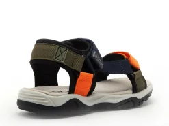 Bopy ILANN Bleu Sandales Garçon