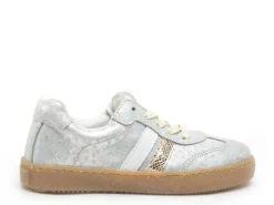Bopy SARAMBARE Argent Baskets Basses Fille