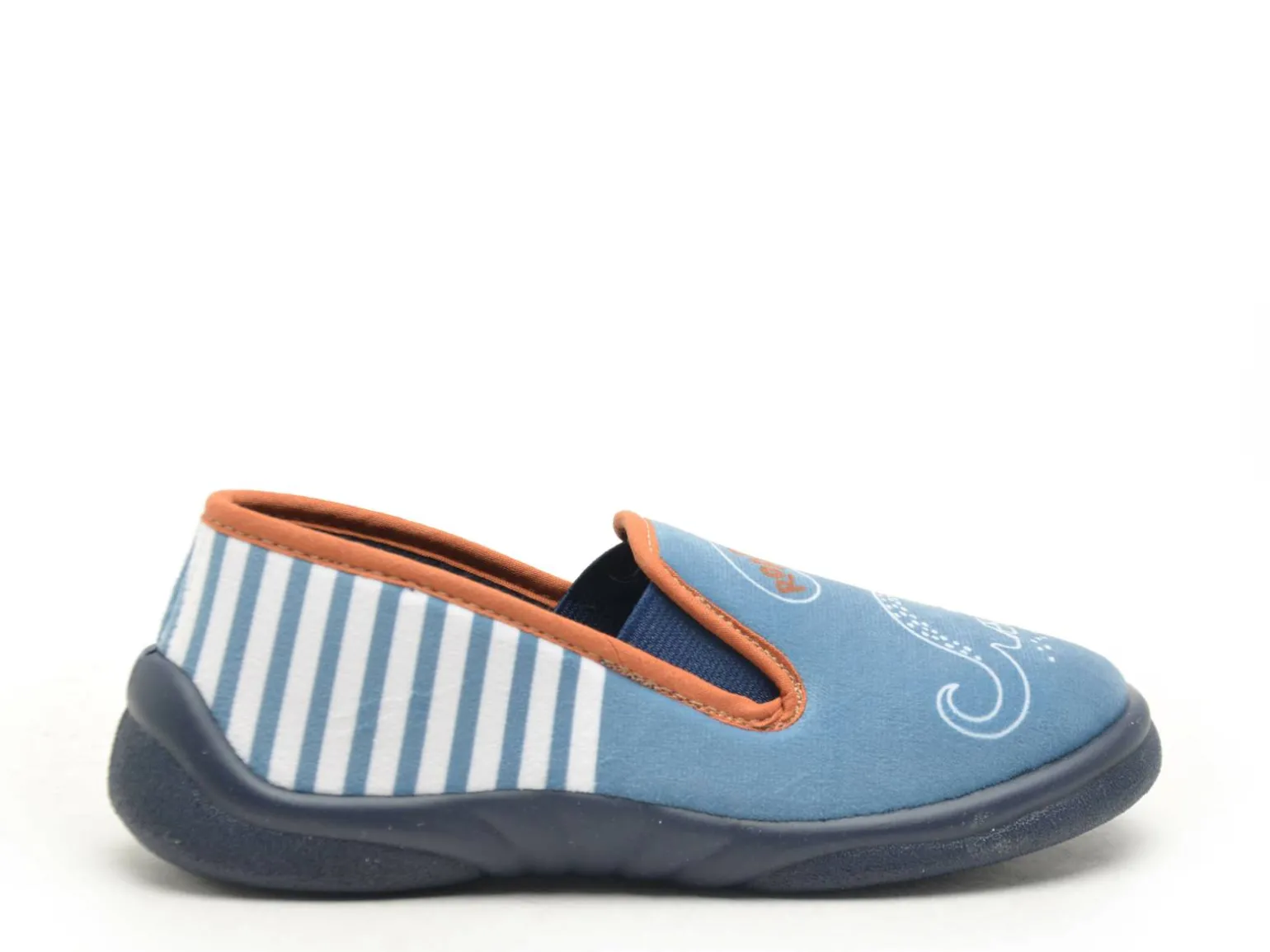 Bossi Chaussons GENTIL SB 1167 Bleu Chaussons Garçon