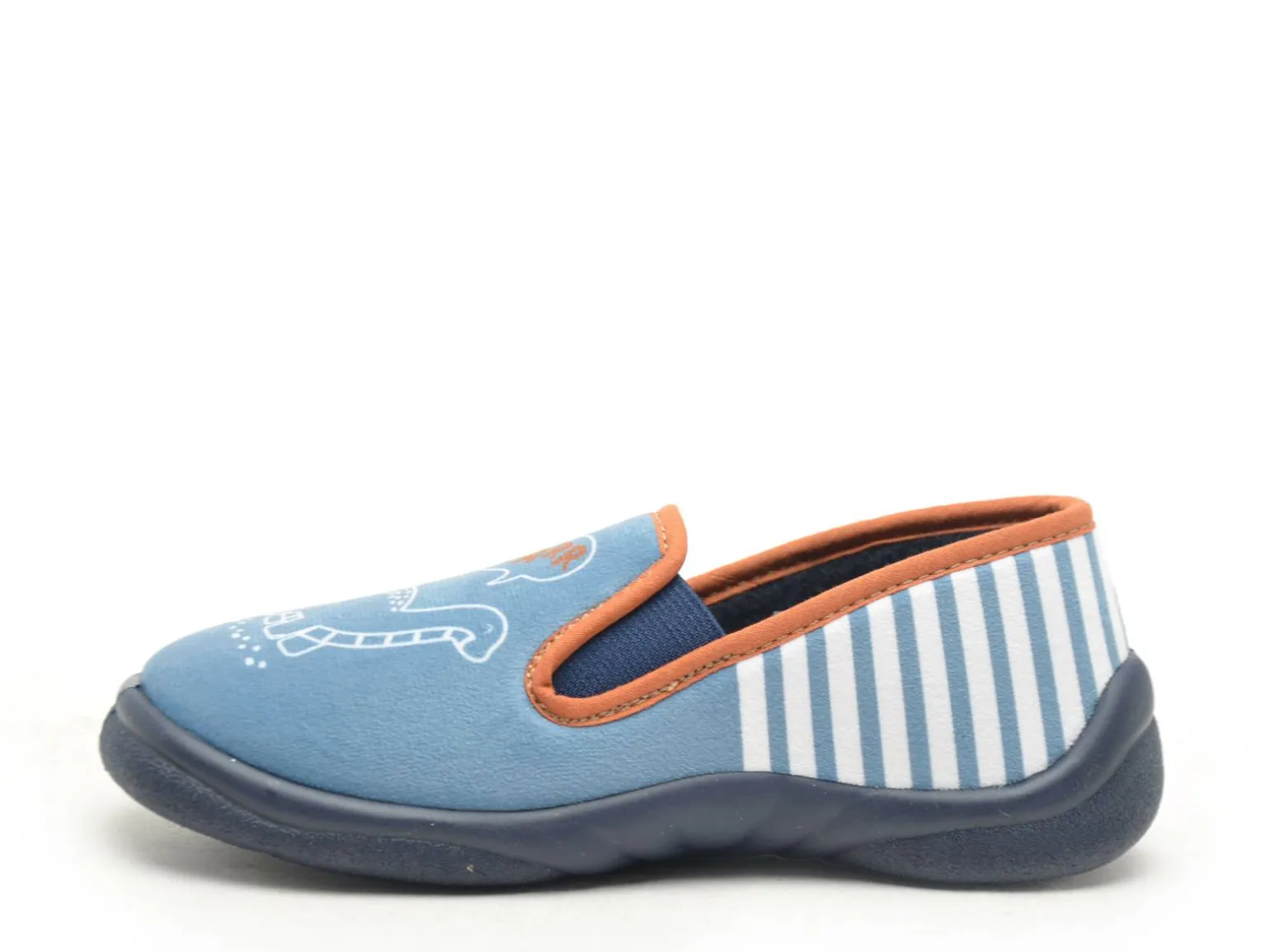 Bossi Chaussons GENTIL SB 1167 Bleu Chaussons Garçon
