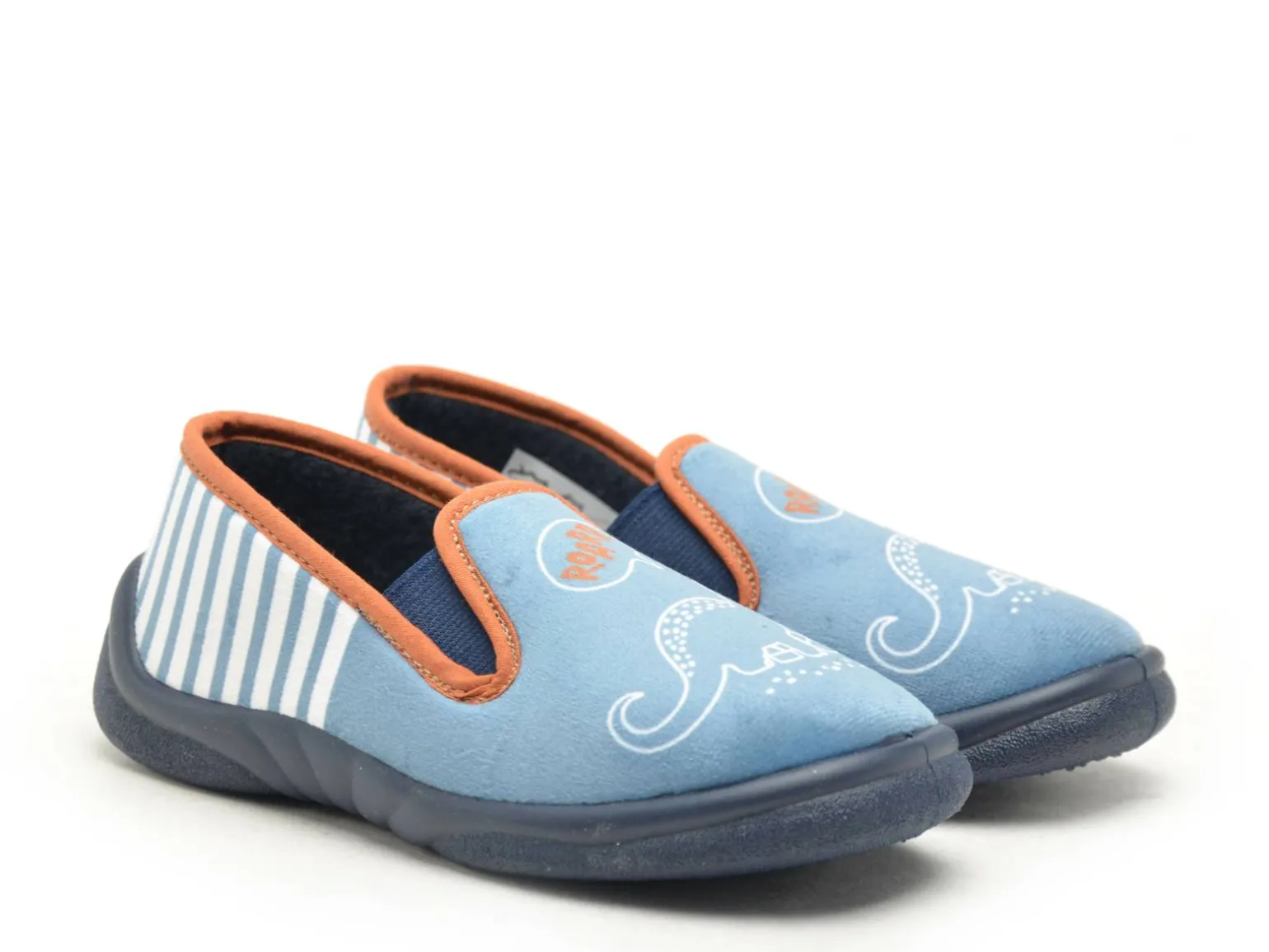 Bossi Chaussons GENTIL SB 1167 Bleu Chaussons Garçon