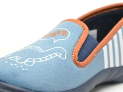 Bossi Chaussons GENTIL SB 1167 Bleu Chaussons Garçon