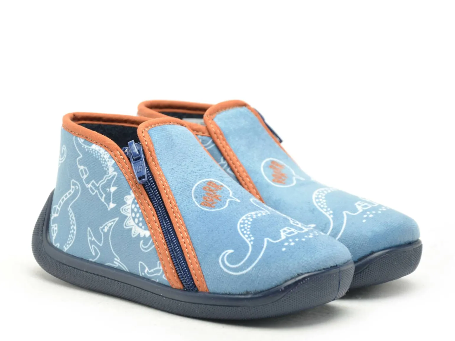 Bossi Chaussons GRAFF SB 1176 Bleu Chaussons Garçon