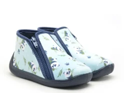 Bossi Chaussons GRAFF 1168 Vert Chaussons Garçon