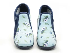 Bossi Chaussons GRAFF 1168 Vert Chaussons Garçon