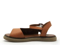 BUENO FLAVIE B 25WE2503 525 Marron Sandales Plates Femme