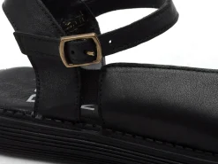 BUENO FLAVIE B 25WE2503 525 Noir Sandales Plates Femme