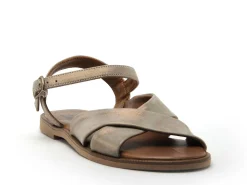 BUENO FORTUNATA B 25WA5703 525 Kaki Sandales Plates Femme