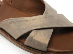 BUENO FORTUNATA B 25WA5703 525 Kaki Sandales Plates Femme