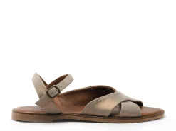 BUENO FORTUNATA B 25WA5703 525 Kaki Sandales Plates Femme