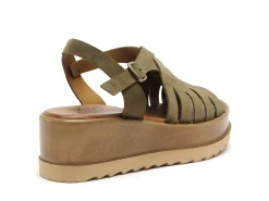 BUENO KIERA Kaki Sandales à Talons Femme