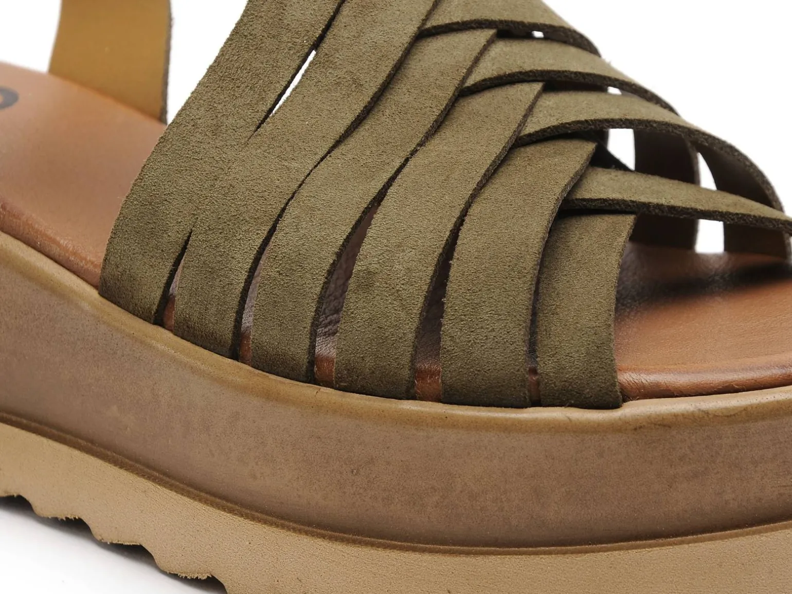 BUENO KIERA Kaki Sandales à Talons Femme