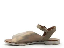 BUENO SANDRA B B025WN5001525034 Kaki Sandales Plates Femme