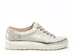 Caprice 23654 42 Argent Baskets Basses Femme