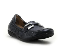 Caprice 24600 Bleu Mocassins Femme