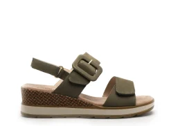 Caprice 28753 Kaki Sandales à Talons Femme
