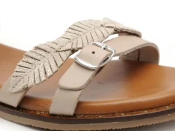 Carla Tortosa 11735 Beige Sandales Plates Femme