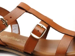Carla Tortosa 11616 Marron Sandales Plates Femme
