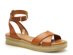 Carla Tortosa 14749 Marron Sandales Plates Femme