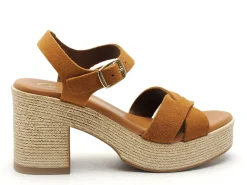 Carla Tortosa 32624 Marron Sandales à Talons Femme