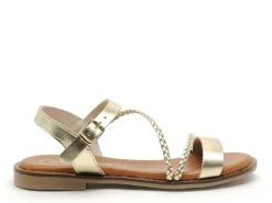 Carla Tortosa 11741 Or Sandales Plates Femme