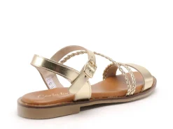 Carla Tortosa 11741 Or Sandales Plates Femme