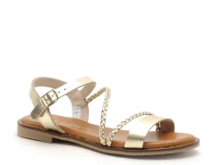 Carla Tortosa 11741 Or Sandales Plates Femme