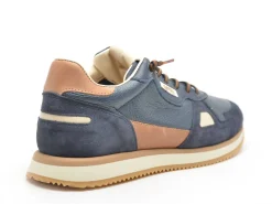 Cetti C1397 Bleu Baskets Basses Homme